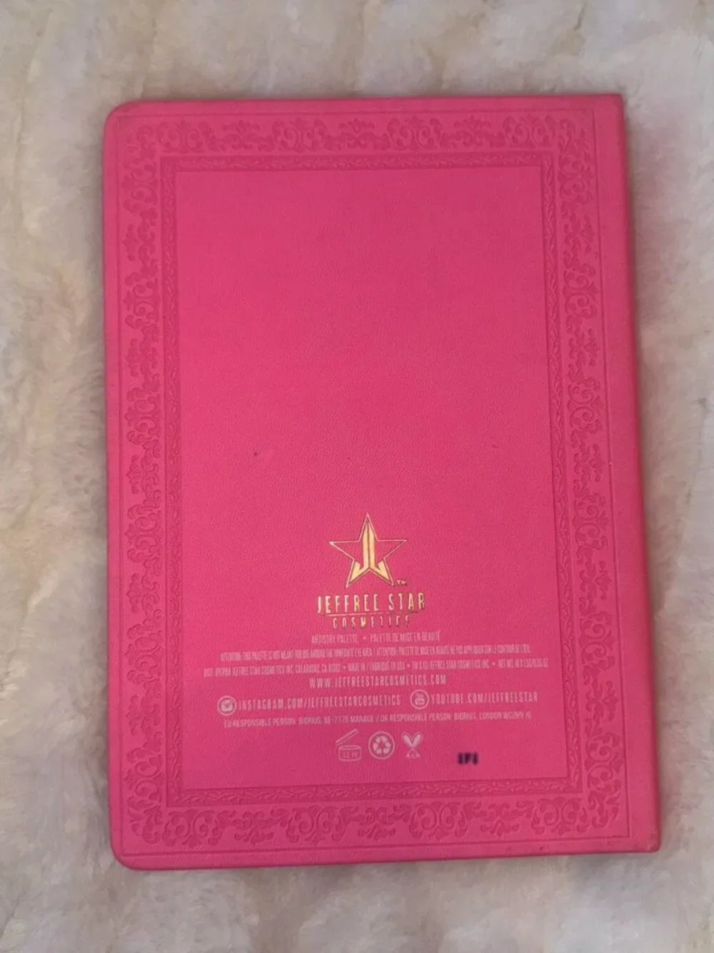 RARE discontinued Jeffree Star Pink Religion Eyeshadow Palette
